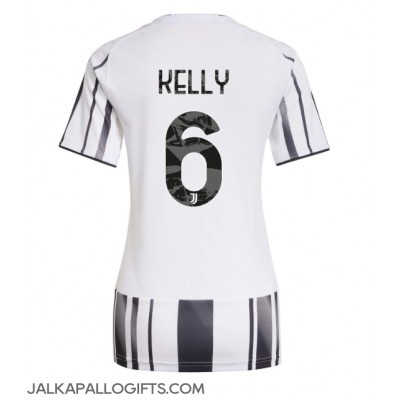 Juventus Lloyd Kelly #6 Kotipaita Naiset 2025-26 Lyhythihainen Juventus Lloyd Kelly #6 Kotipaita Naiset 2025-26 Lyhythihainen
